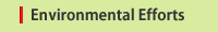 Environmental Efforts
